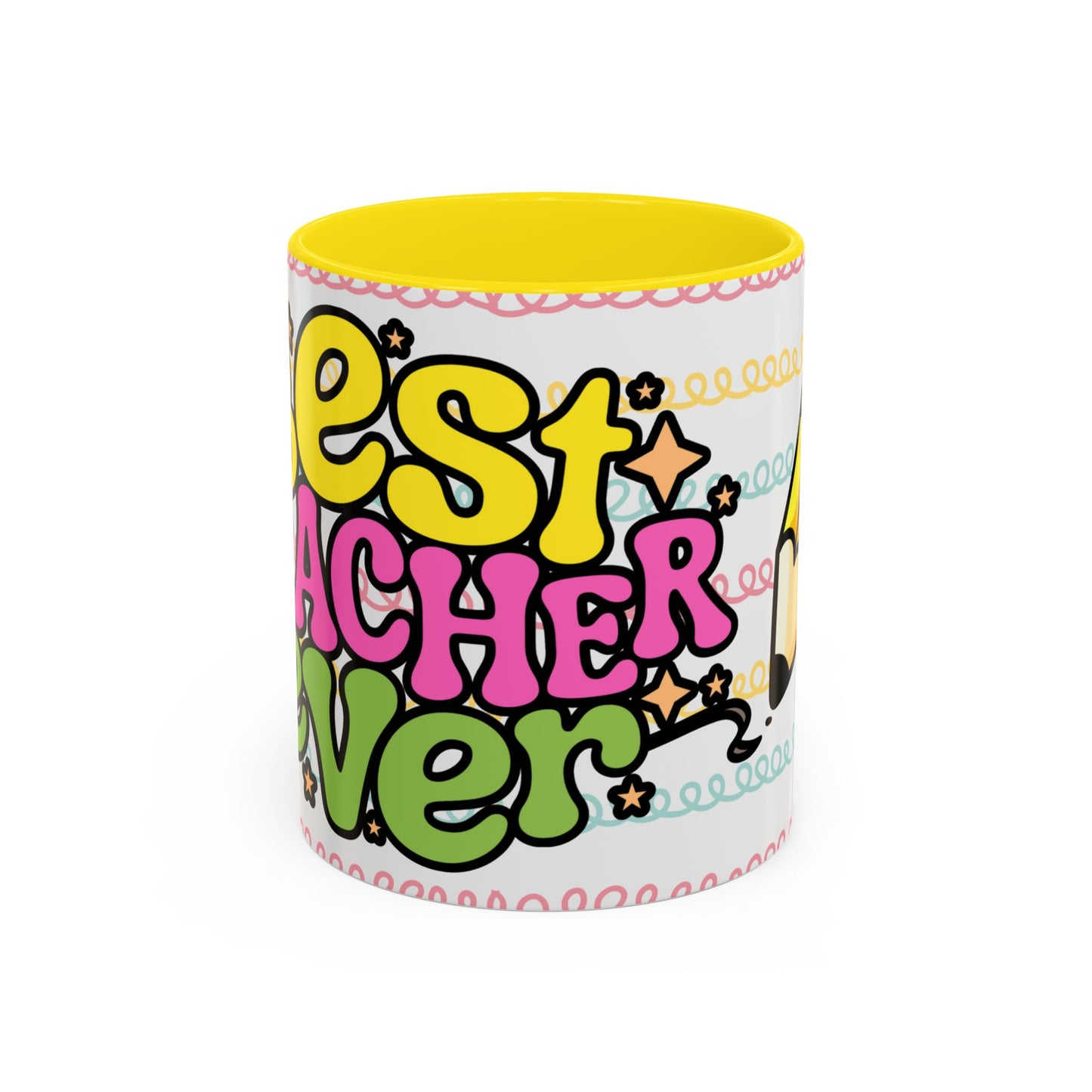 Colorful Teacher Appreciation- Best Teacher Ever Coffee Mug