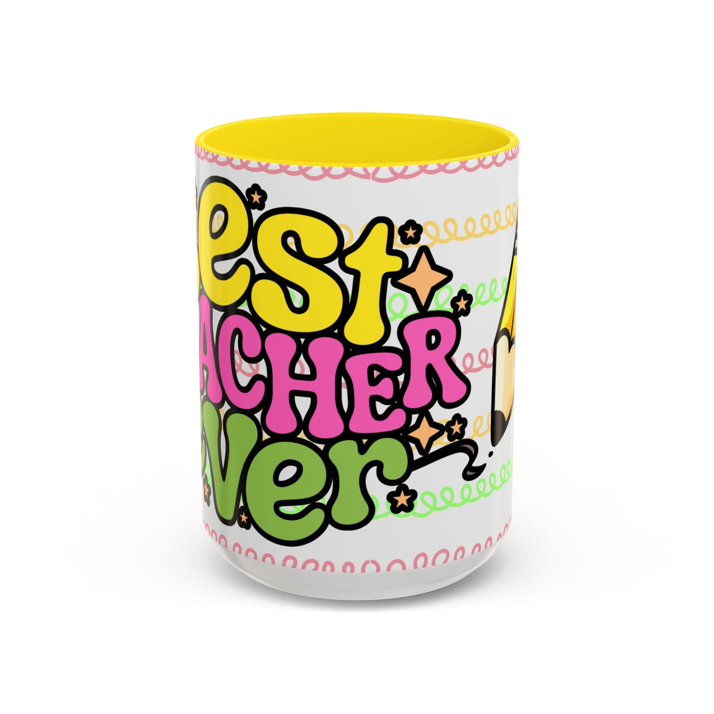 Colorful Teacher Appreciation- Best Teacher Ever Coffee Mug