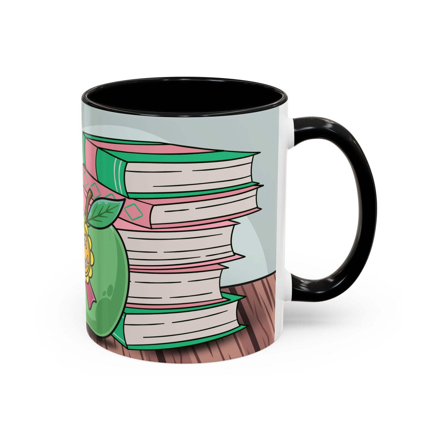 Best Teacher Accent Coffee Mug - Unique Gift for Educators, Teacher Appreciation Day, Back to School, Personalized Coffee Cup, Home