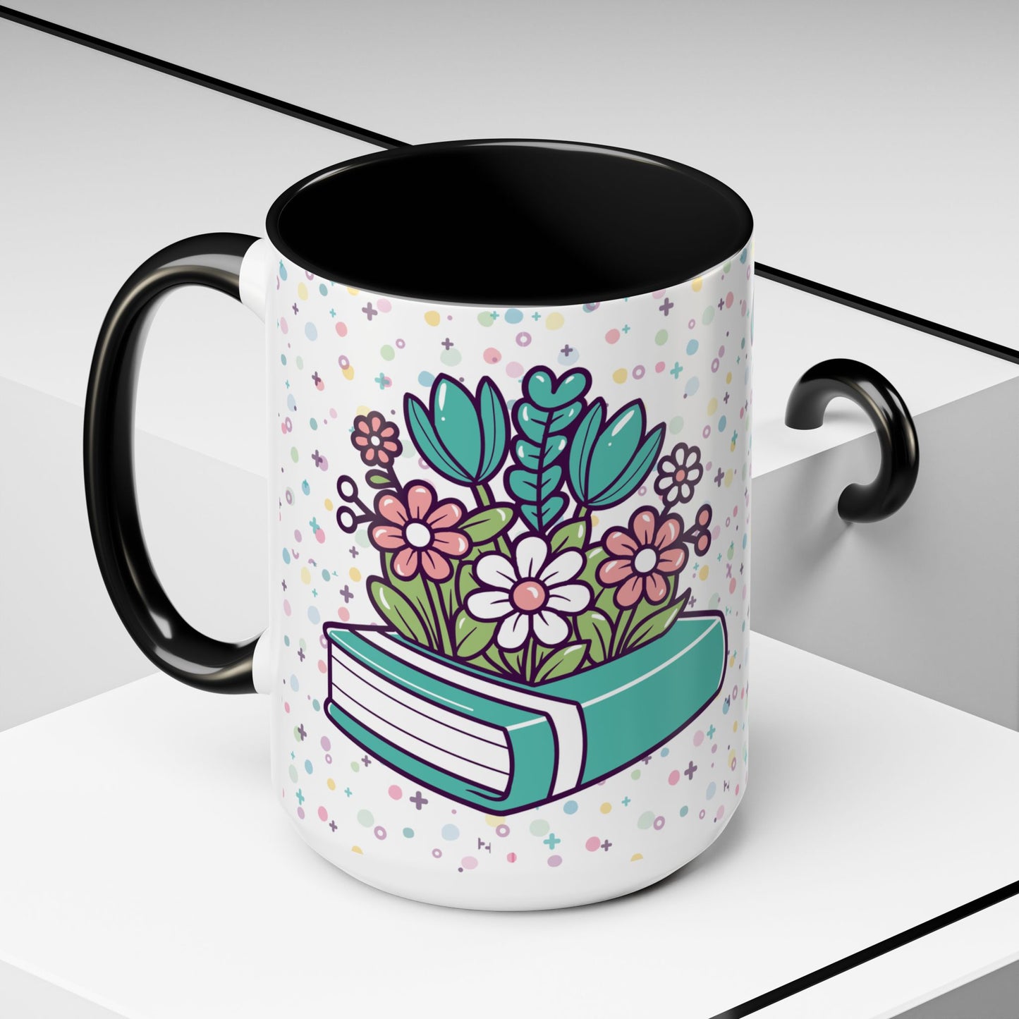 Teacher Coffee Mug - "Teacher Gonna Teach" Floral Design - Perfect Gift for Educators