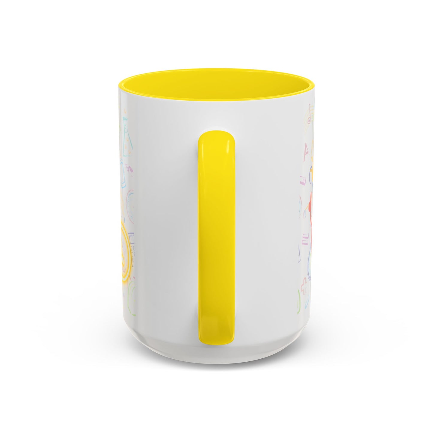 Inspirational Learn Every Day Coffee Mug - Colorful Accent Mug for Teachers & Students
