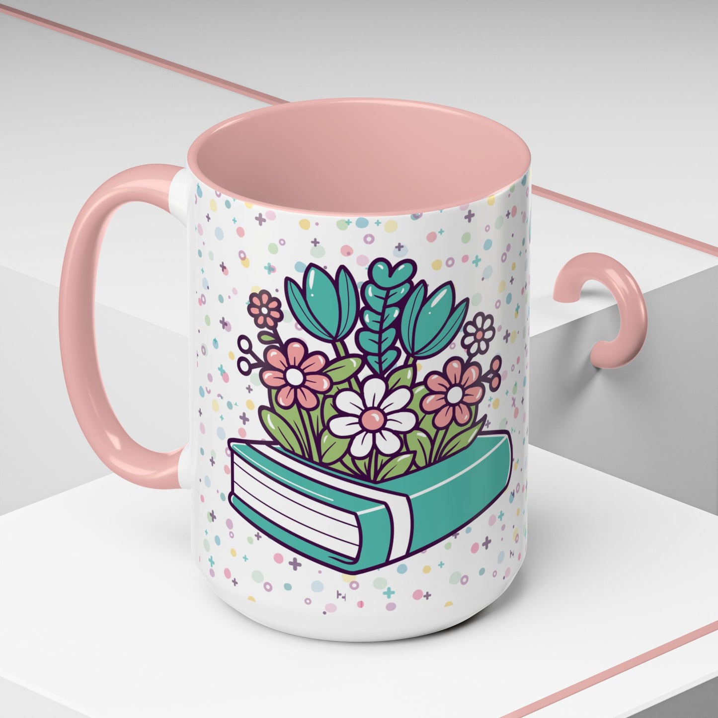Teacher Coffee Mug - "Teacher Gonna Teach" Floral Design - Perfect Gift for Educators