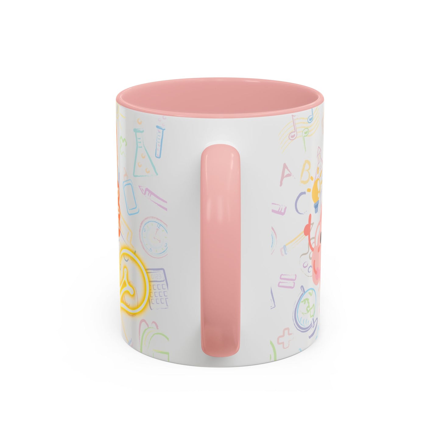 Inspirational Learn Every Day Coffee Mug - Colorful Accent Mug for Teachers & Students