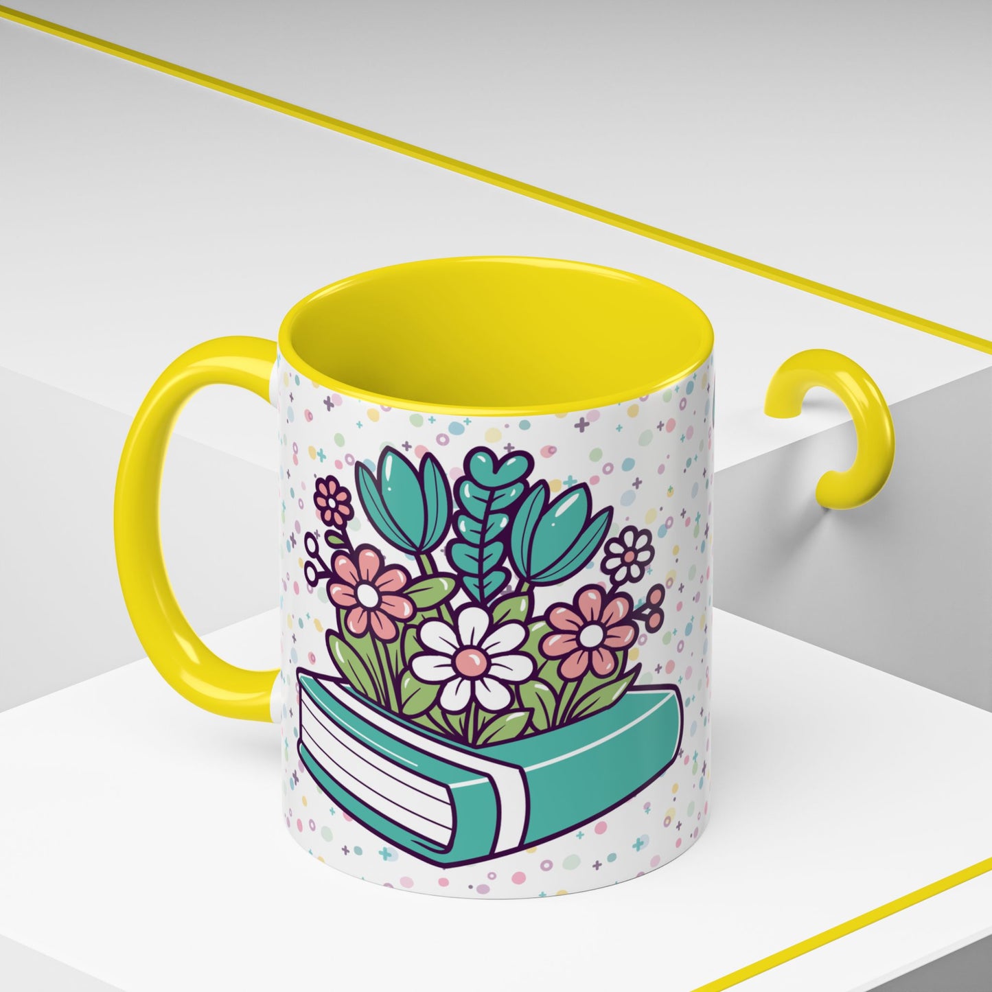 Teacher Coffee Mug - "Teacher Gonna Teach" Floral Design - Perfect Gift for Educators
