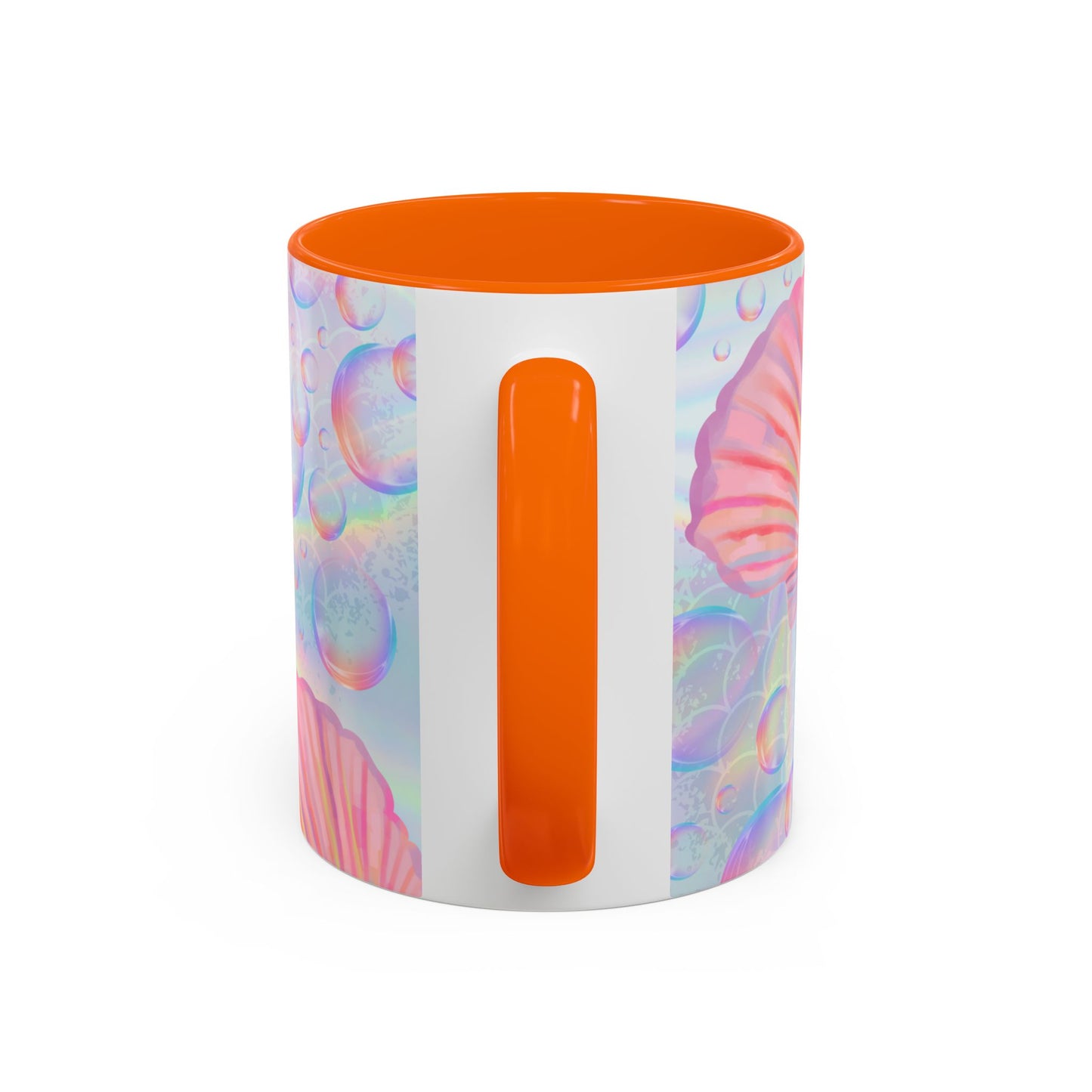 Pastel Seashells Coffee Mug - Ocean-Inspired Drinkware for Beach Lovers