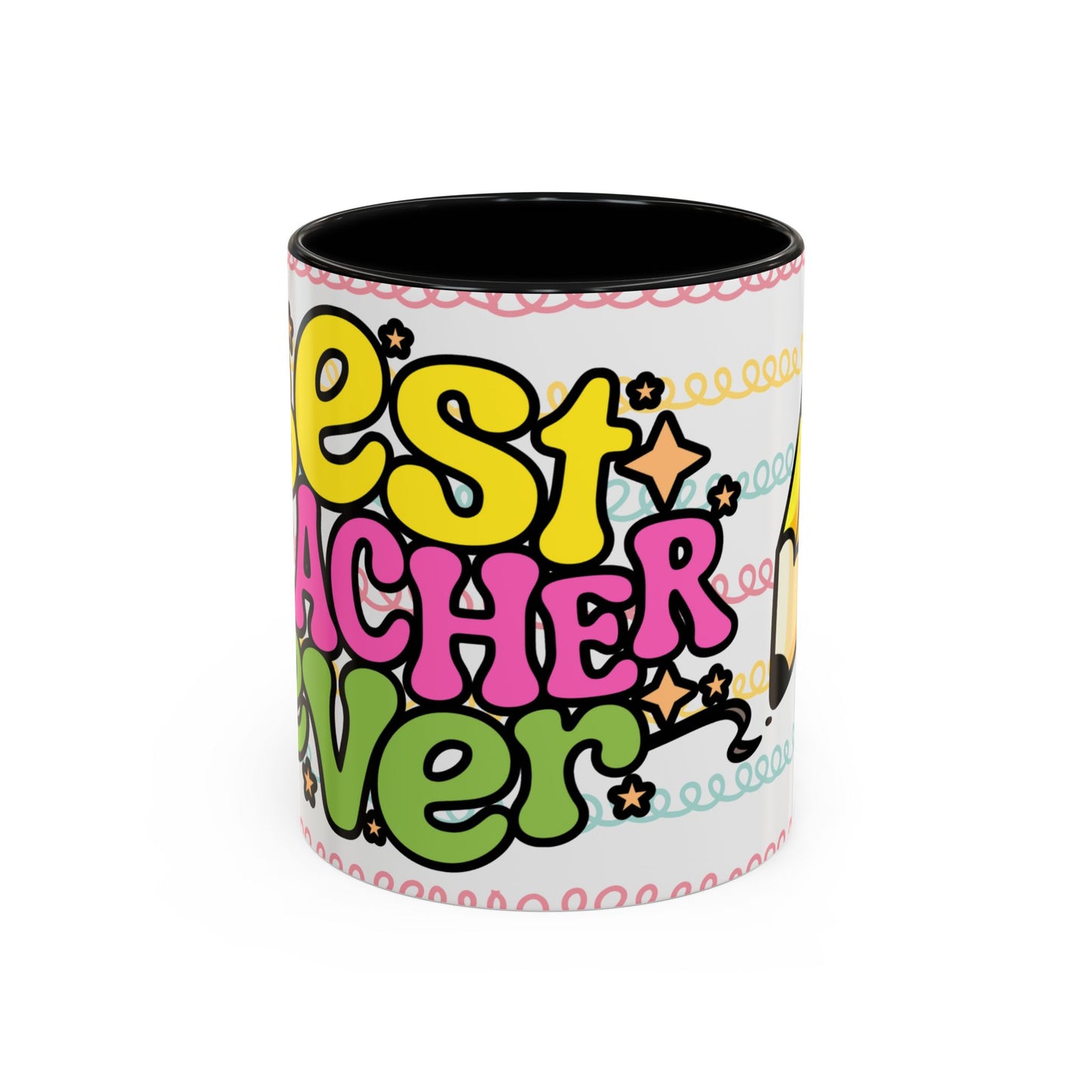 Colorful Teacher Appreciation- Best Teacher Ever Coffee Mug