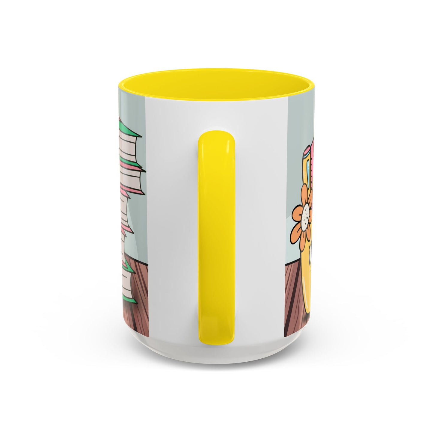 Best Teacher Accent Coffee Mug - Unique Gift for Educators, Teacher Appreciation Day, Back to School, Personalized Coffee Cup, Home