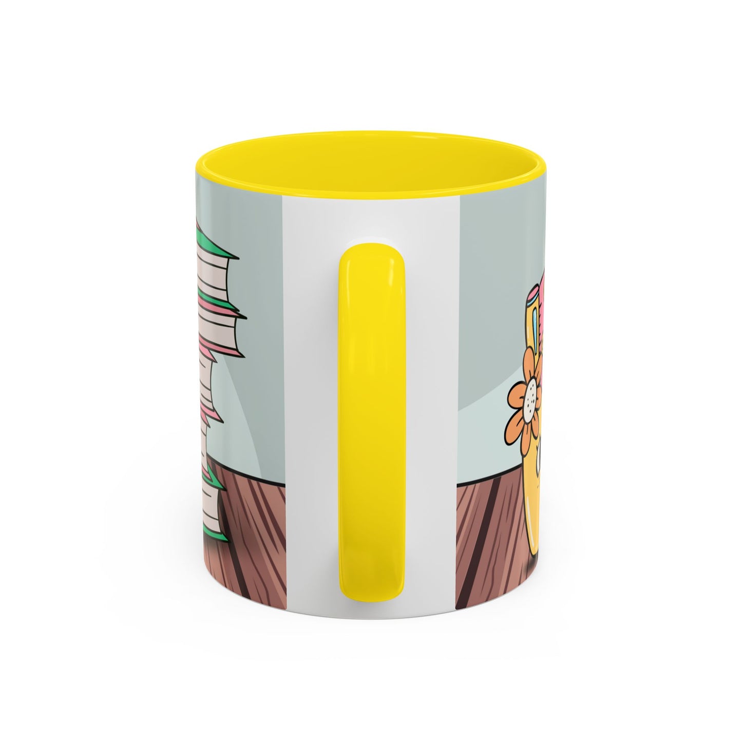 Best Teacher Accent Coffee Mug - Unique Gift for Educators, Teacher Appreciation Day, Back to School, Personalized Coffee Cup, Home