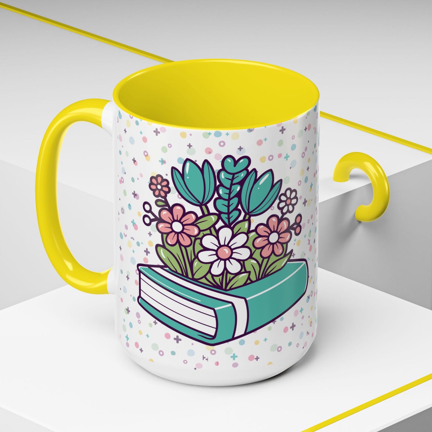Teacher Coffee Mug - "Teacher Gonna Teach" Floral Design - Perfect Gift for Educators