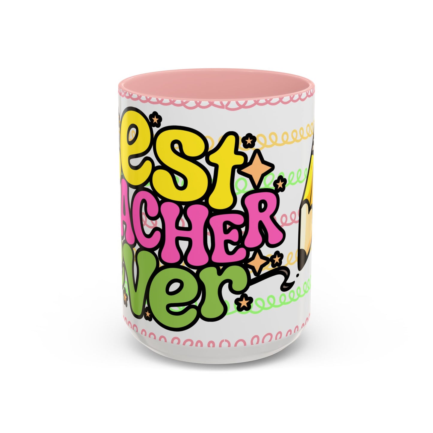 Colorful Teacher Appreciation- Best Teacher Ever Coffee Mug