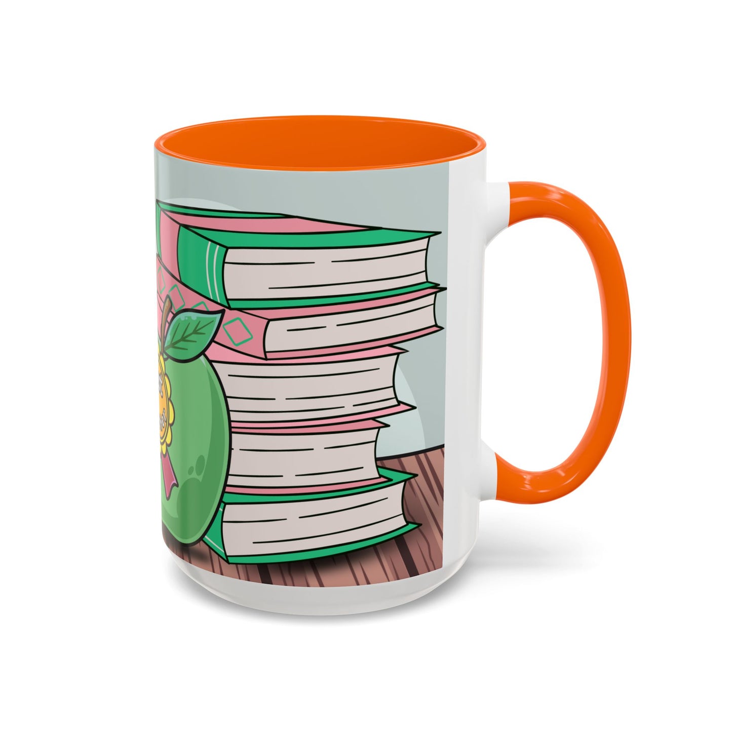 Best Teacher Accent Coffee Mug - Unique Gift for Educators, Teacher Appreciation Day, Back to School, Personalized Coffee Cup, Home
