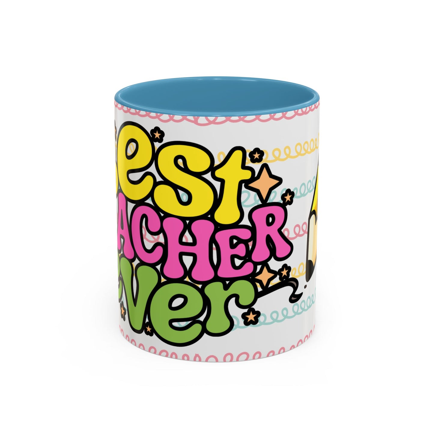 Colorful Teacher Appreciation- Best Teacher Ever Coffee Mug