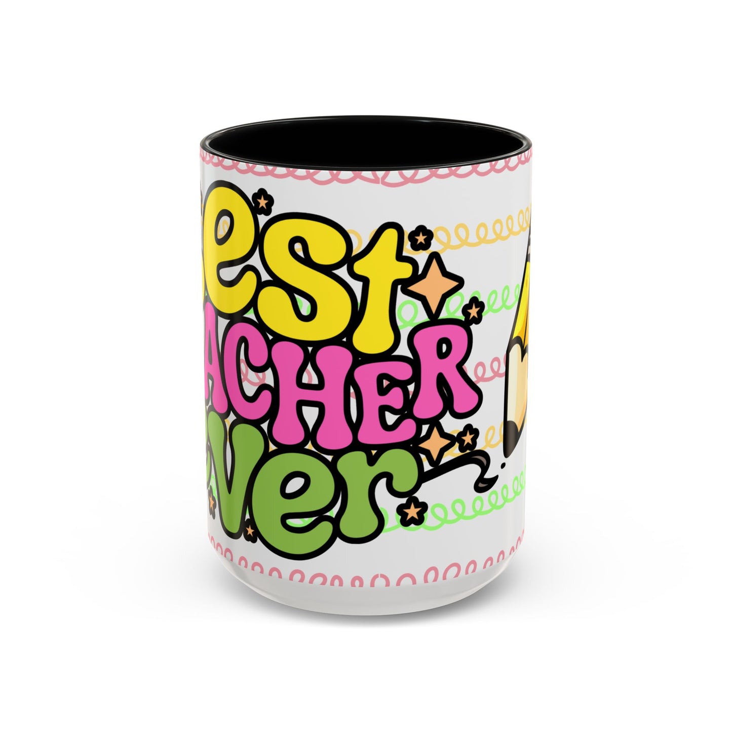 Colorful Teacher Appreciation- Best Teacher Ever Coffee Mug