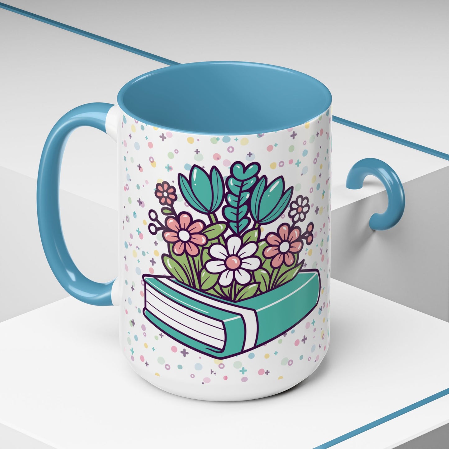 Teacher Coffee Mug - "Teacher Gonna Teach" Floral Design - Perfect Gift for Educators