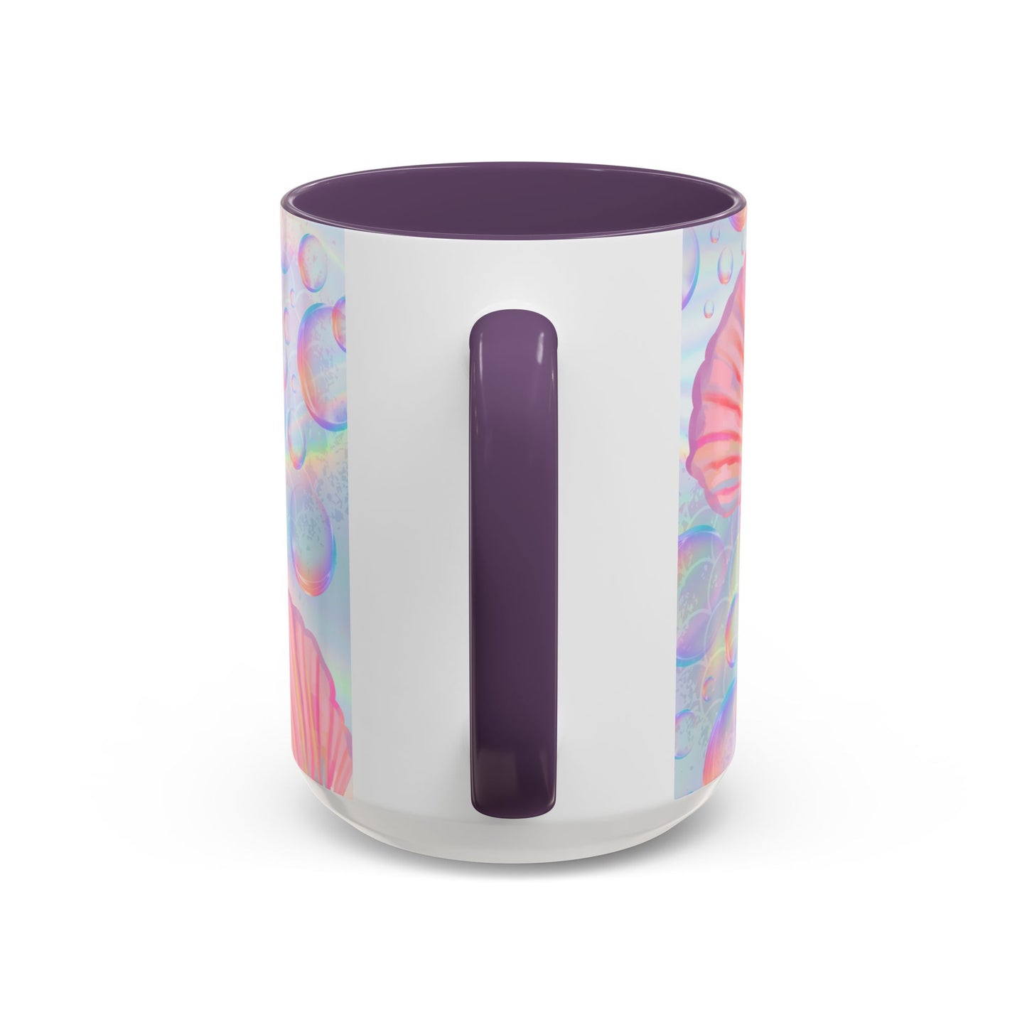 Pastel Seashells Coffee Mug - Ocean-Inspired Drinkware for Beach Lovers