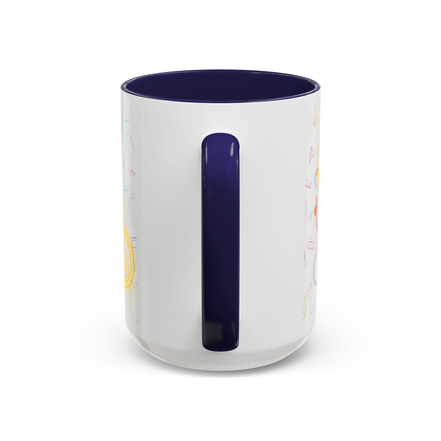 Inspirational Learn Every Day Coffee Mug - Colorful Accent Mug for Teachers & Students