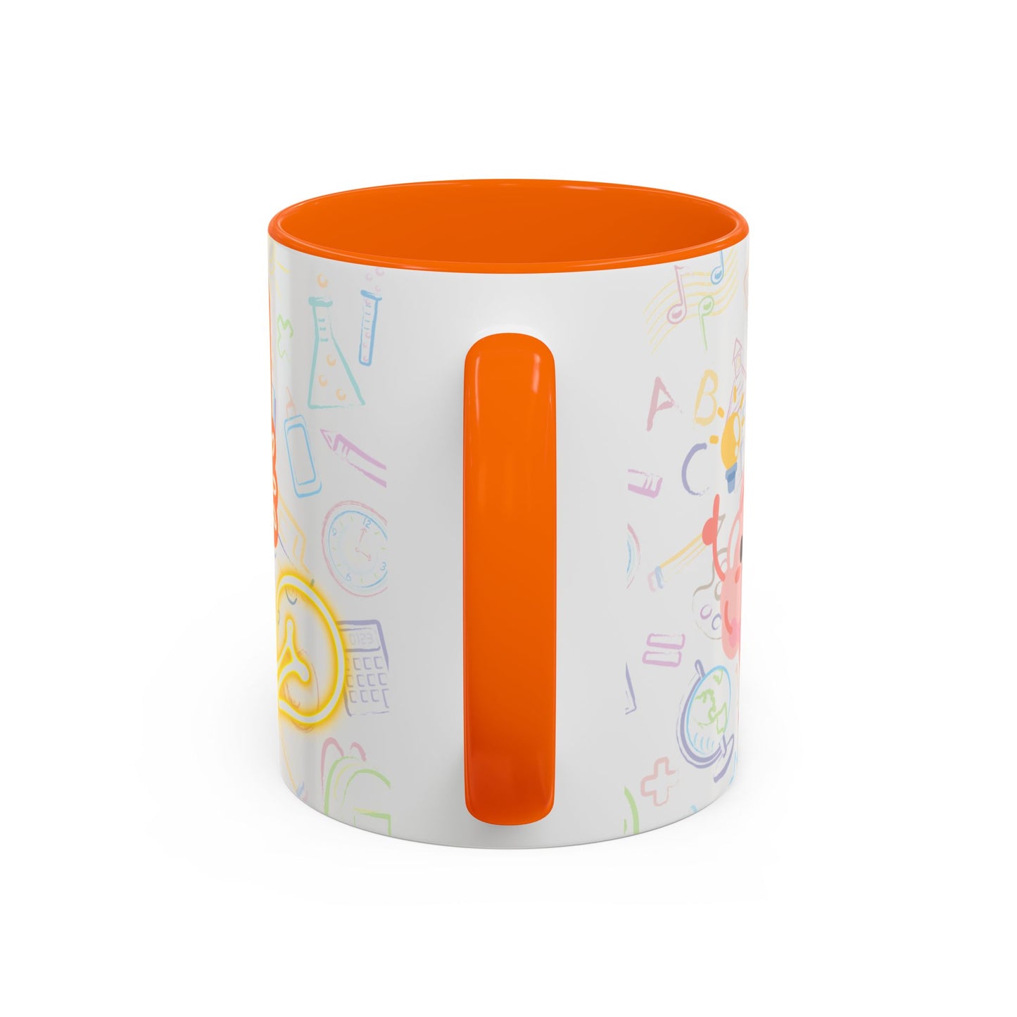 Inspirational Learn Every Day Coffee Mug - Colorful Accent Mug for Teachers & Students