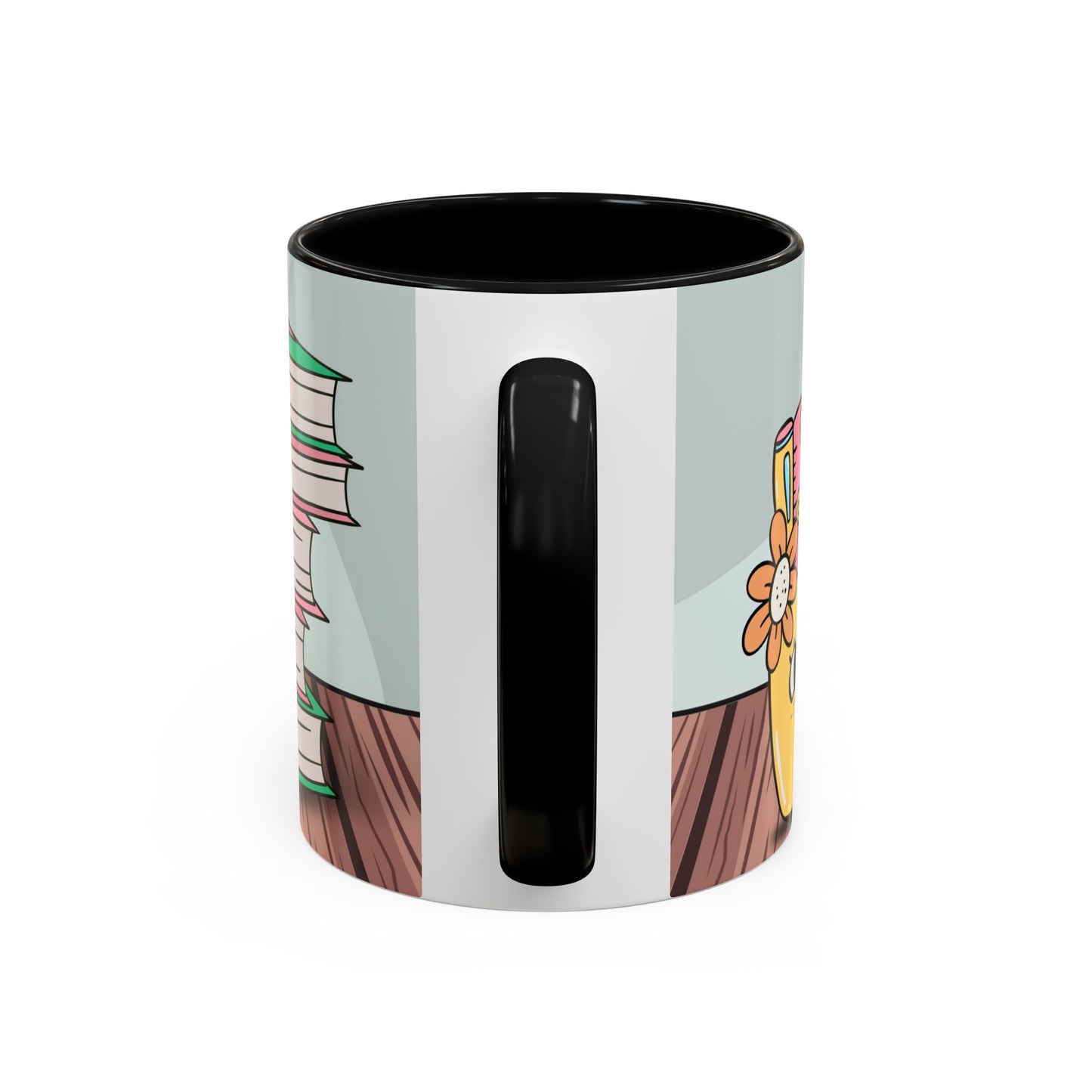 Best Teacher Accent Coffee Mug - Unique Gift for Educators, Teacher Appreciation Day, Back to School, Personalized Coffee Cup, Home