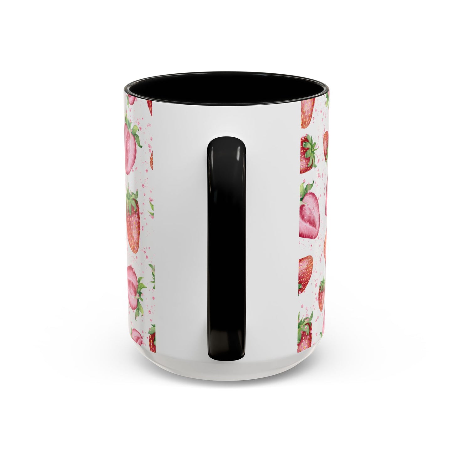 Strawberry Accent Coffee Mug – Fun Mug for Berry Lovers