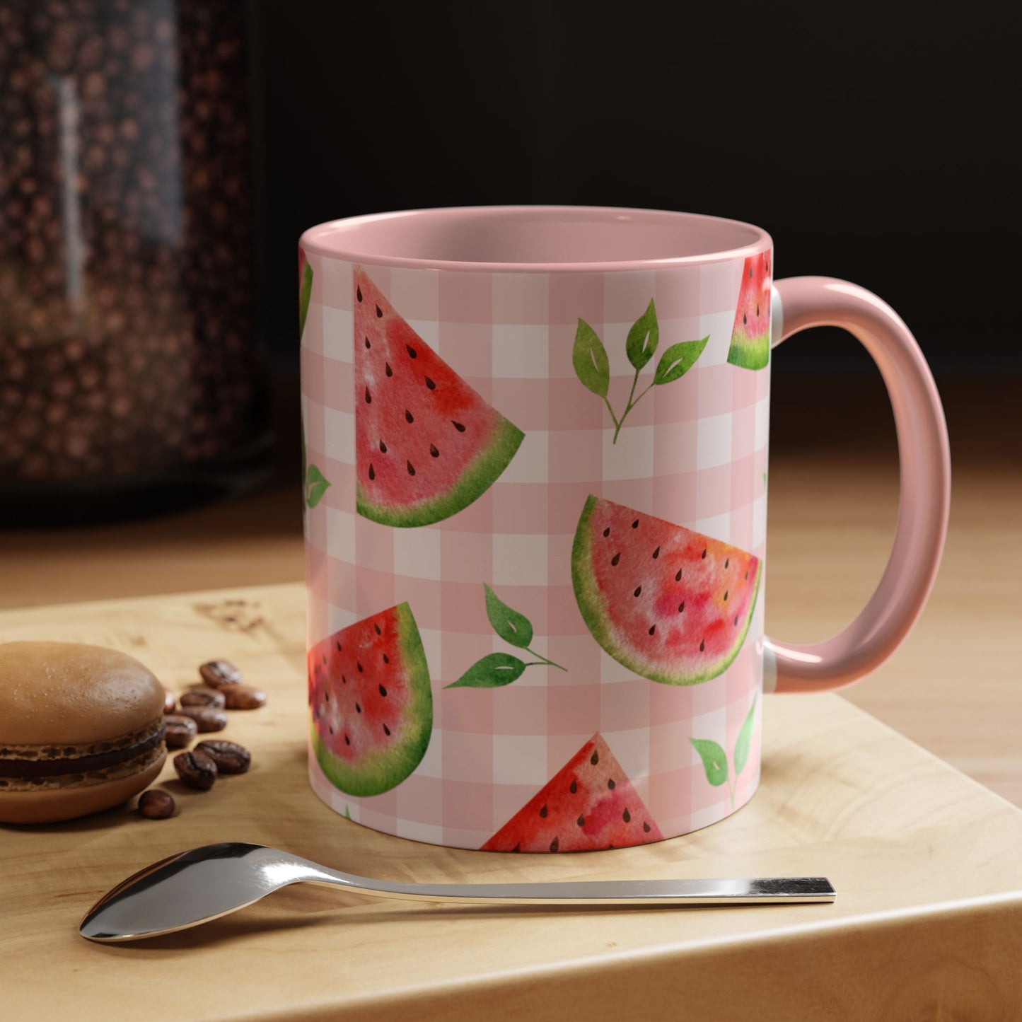 Watermelon Print Color Pop Coffee Mug (11, 15oz)