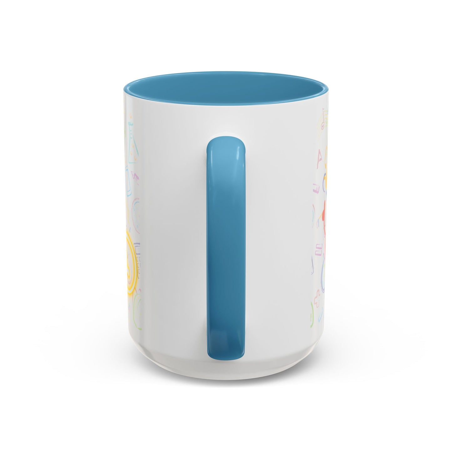 Inspirational Learn Every Day Coffee Mug - Colorful Accent Mug for Teachers & Students