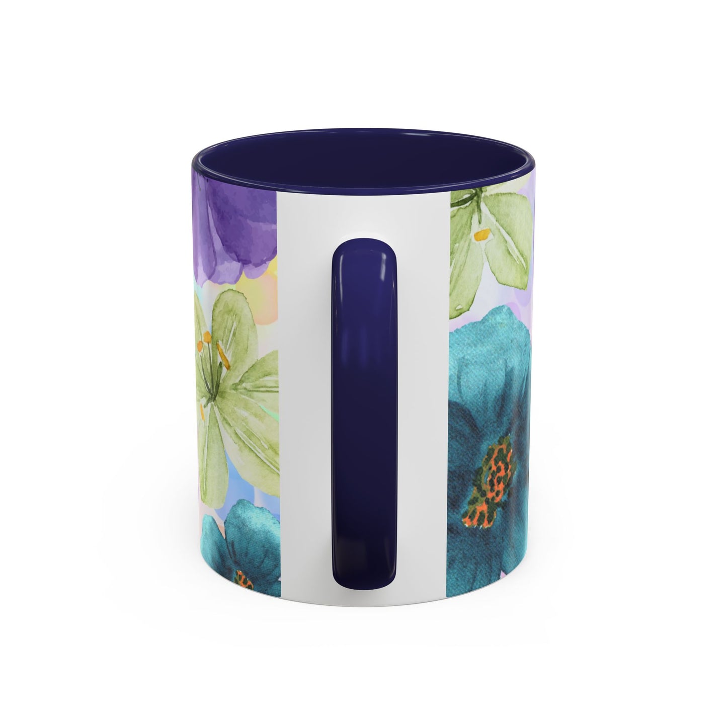 Vibrant Floral Accent Coffee Mug | Perfect for Garden Lovers & Spring Gifts | 11 & 15oz