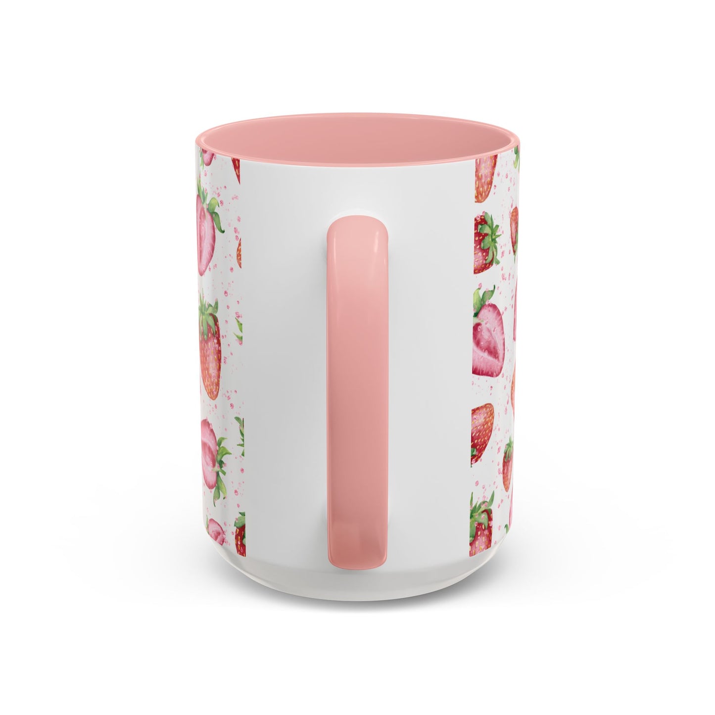 Strawberry Accent Coffee Mug – Fun Mug for Berry Lovers