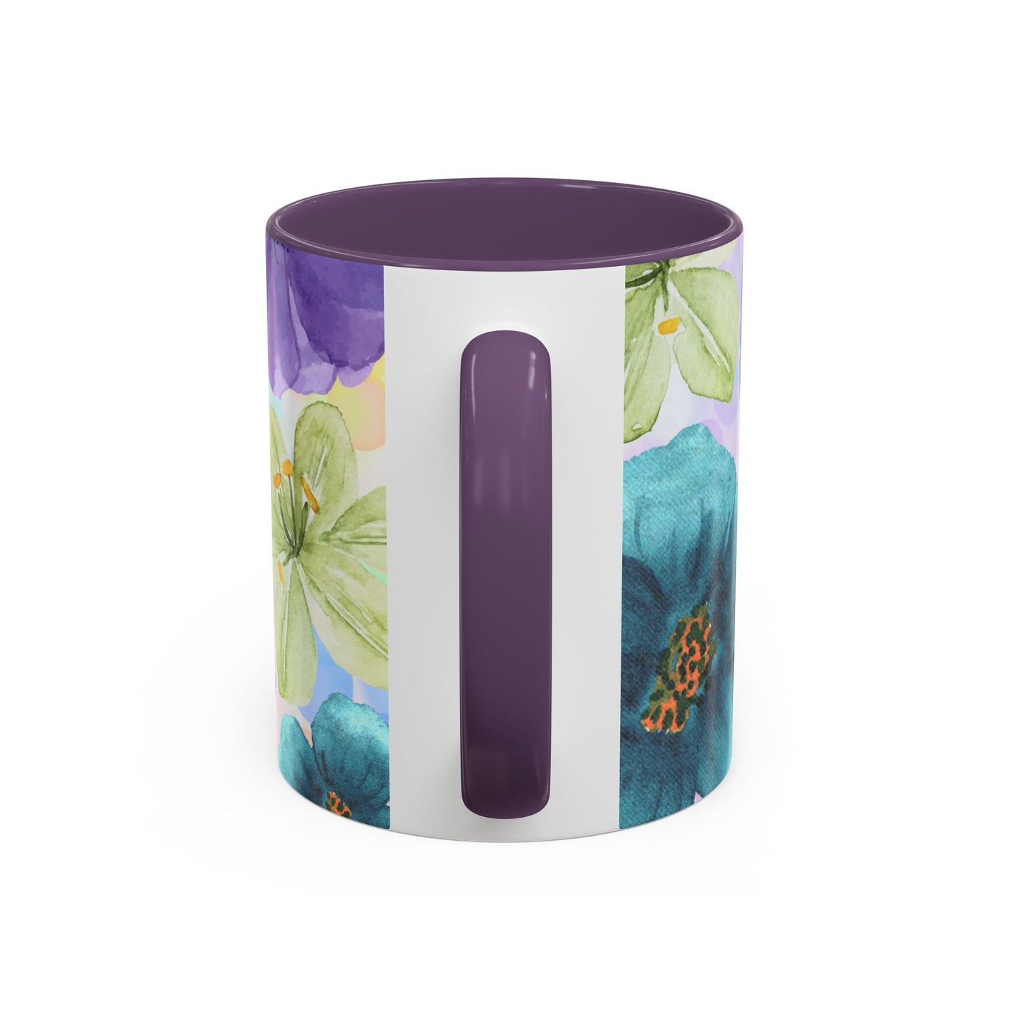 Vibrant Floral Accent Coffee Mug | Perfect for Garden Lovers & Spring Gifts | 11 & 15oz