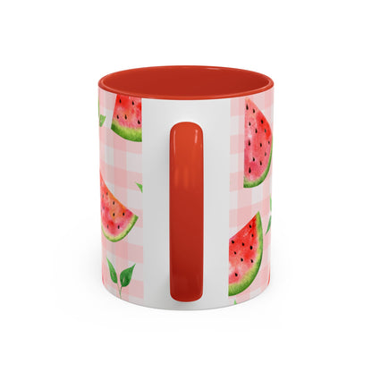 Watermelon Print Color Pop Coffee Mug (11, 15oz)