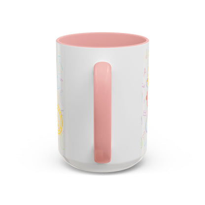 Inspirational Learn Every Day Coffee Mug - Colorful Accent Mug for Teachers & Students